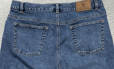 #ad Lauren Jeans Co Ralph Lauren Medium Wash Straight Denim Jeans Size 12 Vintage $28.97