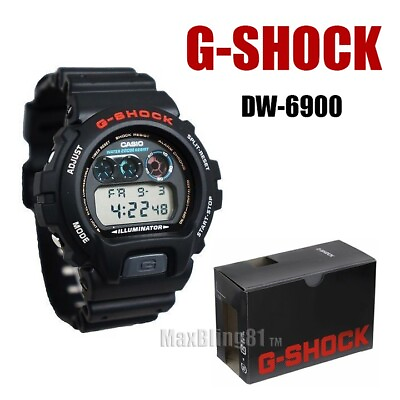 #ad Casio G Shock DW 6900 1V Digital Mens Watch Diver Illuminator Stopwatch Alarm $54.99