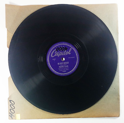 #ad Freddie Slack Mister Boogie Be Bop Boogie Record 10in Vintage Capitol 15289 $19.99