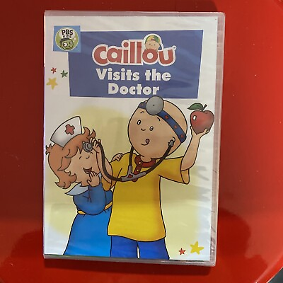 #ad Caillou: Caillou Visits The Doctor DVD Brand New Sealed PBS Kids $6.99
