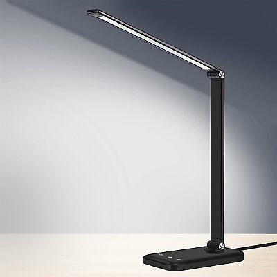 #ad LED Desk Lamp with USB Charging Port 5 Lighting Modes5 Brightness Levels $35.00