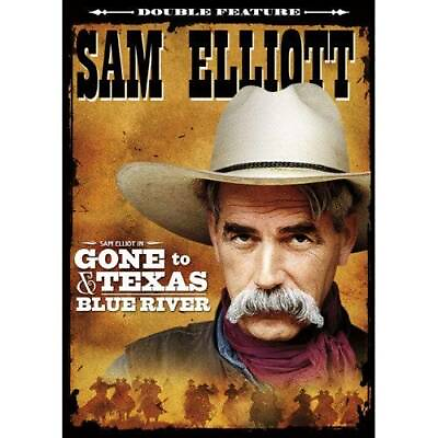 #ad Blue River Gone to Texas DVD By Sam Elliott VERY GOOD $3.63