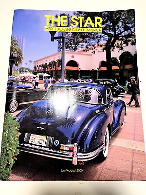 #ad The Star Mercedes Benz Club of America Magazine July August 2000 Edition $3.99