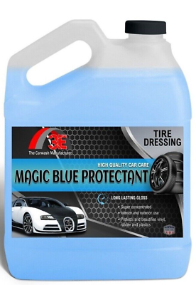 #ad Magic Blue Tire Shine Protection TIRE DRESSING Long lasting High Glossy 1 Gallon $41.26