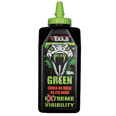 #ad 10oz CE Tools Extreme Visibility Mean Green Marking Chalk Free US Shipping $15.98