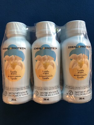 #ad Ideal Protein Ready Made Vanilla Drink 6 Bottles EXP 5 31 24 FREE SHIP $48.99