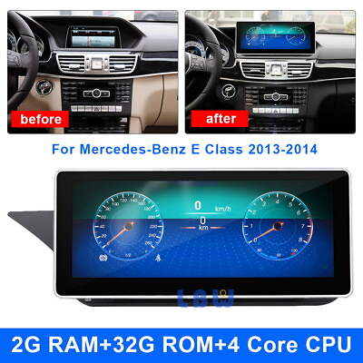 #ad For Mercedes Benz E W207 W212 2013 2014 2G Ram32G Rom Car Stereo GPS Navigation $458.78