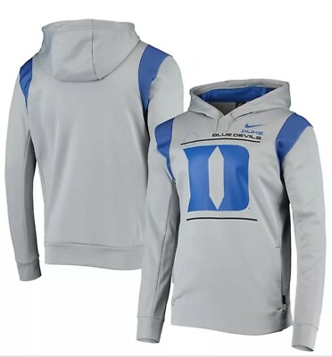 #ad Brand New Duke Blue Devils Nike Team Sideline Performance Pullover Hoodie XXL $64.99