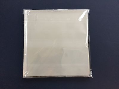 #ad 50 Clear Plastic 45 RPM Outer Sleeves 2 Mil QUALITY 7quot; Vinyl Record Covers $8.95