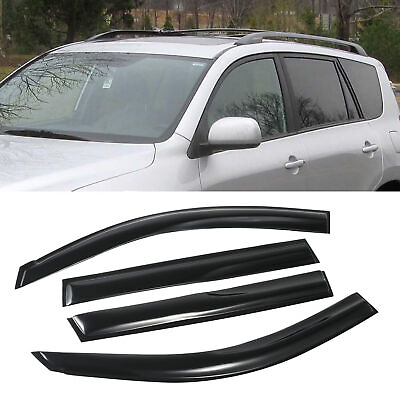 #ad For Toyota RAV4 2006 2012 Vent Window Visors Rain Sun Wind Guard Shade Deflector $26.99