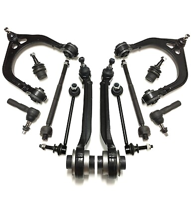 #ad 12 Pc Control Arms Tie Rod Ends Sway Bar Link for 300 Charger Challenger Magnum $142.66