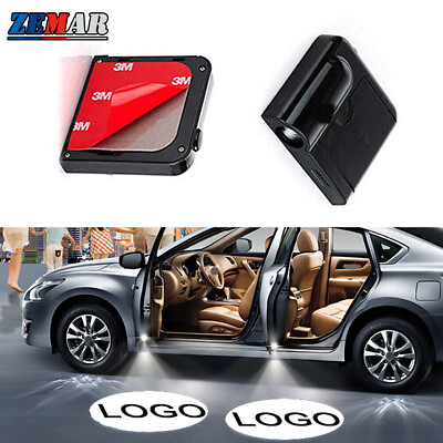 For Nissan LED Logo Laser Wireless Door Projector Shadow Welcome Courtesy Light $10.99