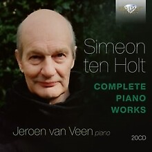 #ad JEROEN VAN VEEN SIMEON TEN HOLT COMPLETE PIAN New CD J1398z GBP 52.16