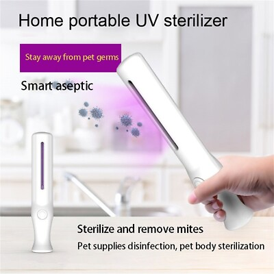 #ad LED Sterilize UV C Light Germicidal UV Lamp Home Handheld Disinfection Portable $28.33