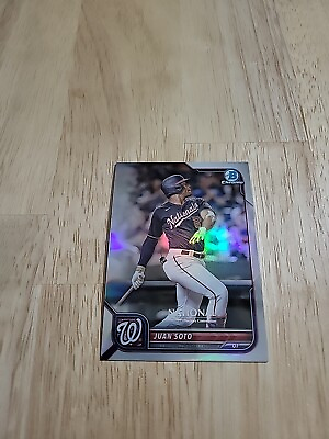 #ad 2022 Topps National Convention JUAN SOTO Bowman Chrome Refractor #NSCC JS YANKEE $4.99