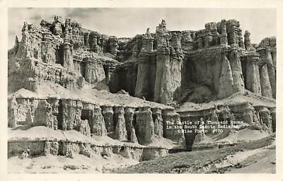 #ad RPPC Castle Of Thousand Rooms Badlands Real Photo SD Rise VTG P151 $4.79