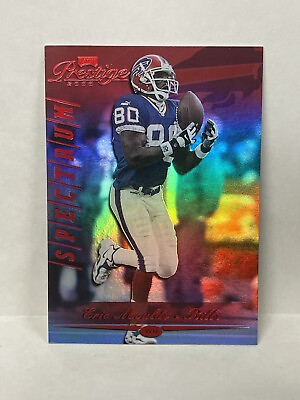 #ad 2000 Playoff Prestige Red Spectrum 100 Eric Moulds #19 $6.99