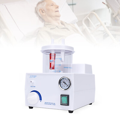 #ad Portable Medical Electric Suction Aspirator Unit for Homecare 1000ML Capacity $123.40
