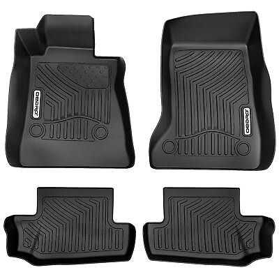 #ad OEDRO All weather Unique TPE Floor Mats Liners Fit 2016 2023 Chevrolet Camaro $93.99