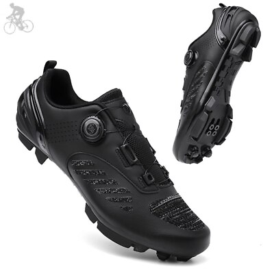 Mtb Cycling Sneaker Breathable Flat Shoes Self locking Man#x27;s Road Bicycle Shoes $62.00