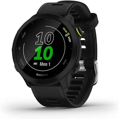 #ad Garmin Forerunner 55 GPS Running Watch with Daily Suggested Workouts $157.00