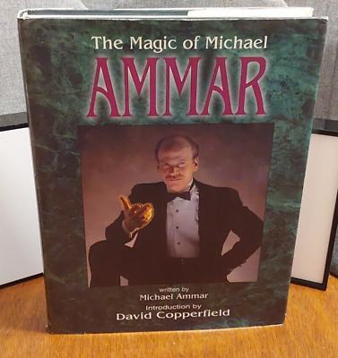 #ad The Magic of Michael Ammar; Ammar Michael 1991 Signed amp; Inscribed Magic Book $99.95
