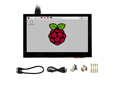 #ad Waveshare 800x480 4.3inch HDMI LCD IPS Capacitive Touch Screen for Raspberry Pi $46.50