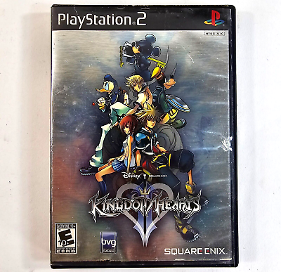 #ad Kingdom Hearts II PlayStation 2 2006 Game and Case $7.75