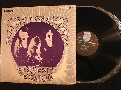 #ad BLUE CHEER Vincebus Eruptum 1968 Vinyl 12#x27;#x27; Lp. VG Prog Hard Rock Metal $31.49