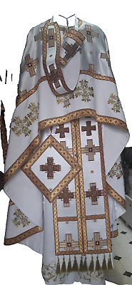 #ad Orthodox christian priest embroidered vestmentpriest robe $605.60