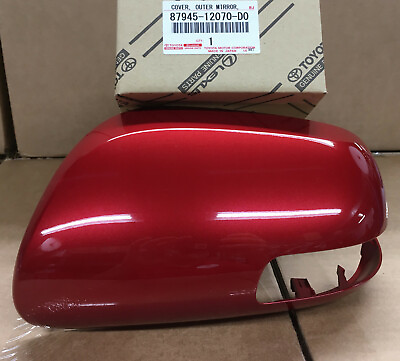 #ad OEM TOYOTA SCION XD OUTER MIRROR COVER RED FITS 2008 2014 DRIVER SIDE $54.60