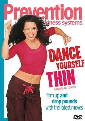 #ad Prevention Fitness Systems Dance Yourself Thin DVD VERY GOOD $3.59