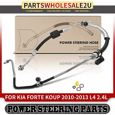 #ad Power Steering Pressure Line Hose Assembly for Kia Forte 2010 2013 Forte5 12 13 $69.99