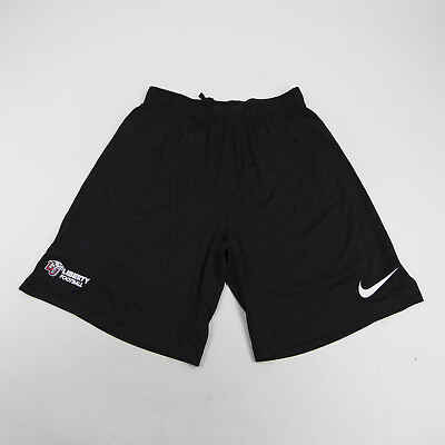 #ad Liberty Flames Nike Dri Fit Athletic Shorts Men#x27;s Black New $23.79