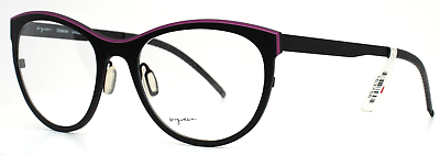 #ad ORGREEN Manu Bay 898 Mat Black Rose Womens Cat Eye Eyeglasses 52 19 141 B:41 $299.99
