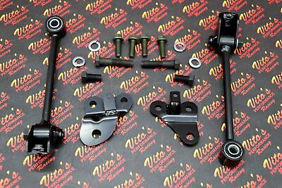#ad COMPLETE motor mount set with bolts upper lower front rear Yamaha Banshee 87 06 $109.99