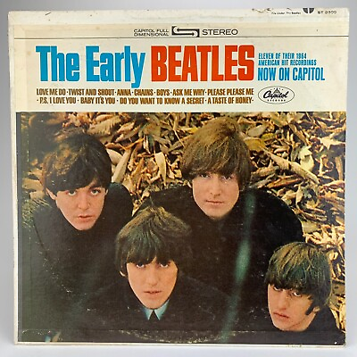#ad The Beatles – The Early Beatles 1971 Jacksonville Pressing ST 2309 LP VG $24.99