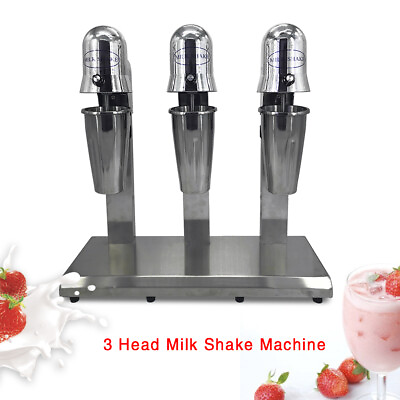 #ad Electric Commercial Bubble Boba Milk Tea Shaker Shaking Machine Mixer Steel $140.60
