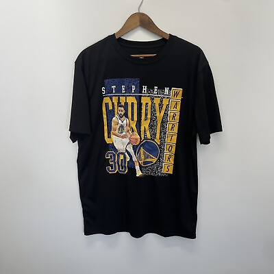 #ad NBA Stephen Curry Graphic Jersey T shirt Large Golden State Warriors #30 $16.98