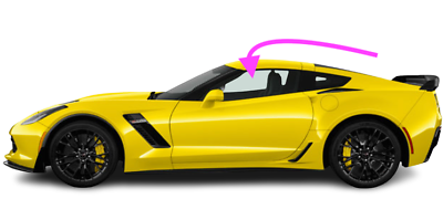#ad Fits: 2014 2019 Chevrolet Corvette 2D Coupe Driver Left Front Door Window Glass $469.95