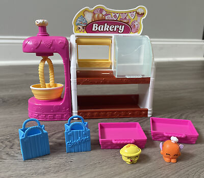 #ad Shopkins Bakery 100% Complete Playset W All Exclusive Figures amp; Accessories EUC $30.43