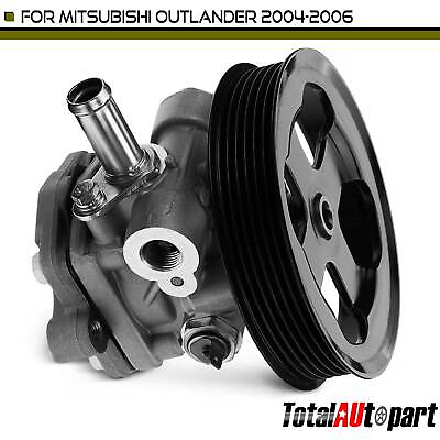 #ad New Power Steering Pump with Pulley for Mitsubishi Outlander 2004 2006 L4 2.4L $72.99