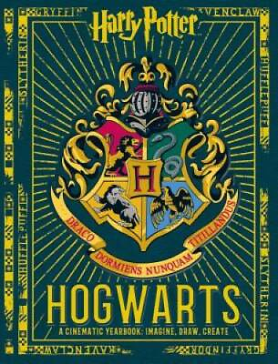 #ad Hogwarts: A Cinematic Yearbook Harry Potter Hardcover By Scholastic GOOD $3.97