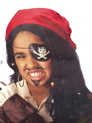 #ad Halloween Boys Black Pirates Wig With Headband $12.99