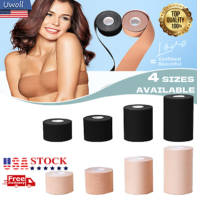 #ad 5M Invisible Breast Lift Tape Roll Push up Boob Shape Bra Nipple Cover Sticker $15.80