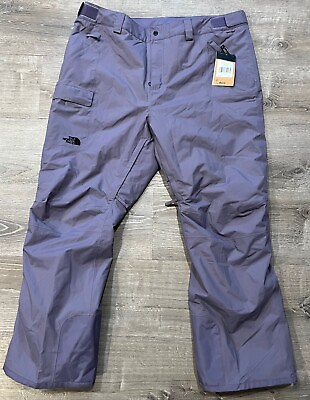 #ad The North Face Womens Freedom Snowboard Insulated Pants Purple Sz 2X Regular NEW $99.95