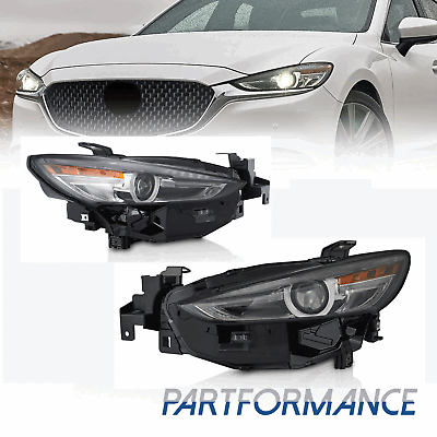 #ad #ad Full LED Headlights For 2019 2021 Mazda 6 Adaptive W AFS Headlamps Pair LHRH $968.99