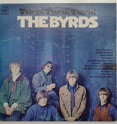 #ad The Byrds LP Turn Turn Turn 1965 VG Mono $7.00