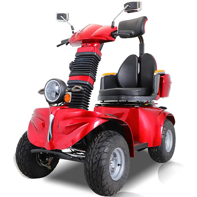 #ad 1000W Large Heavy Duty 4 Wheel All Terrain Electric Mobility Scooter For Adult $3598.99