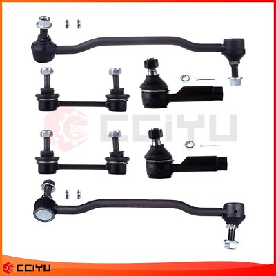 Set Of 6 For 2002 2004 Nissan Almera Front Rear Tie Rod End Sway Bar End Link $53.49